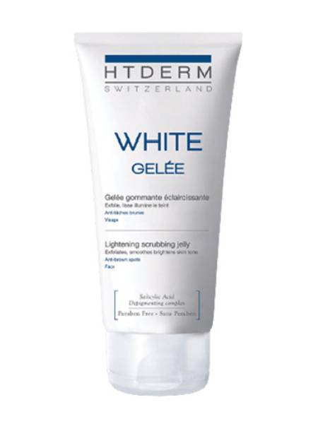 HTDERM White GELLE <br>جێڵی ڕۆشنکەرەوە و پاککردنەوەی پێست